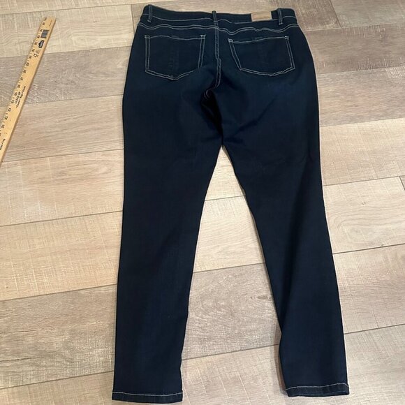 BKE WOMENS PAYTON UNIVERSAL FIT MID RISE ANKLE SKINNY PANTS JEANS 33 - Picture 10 of 11